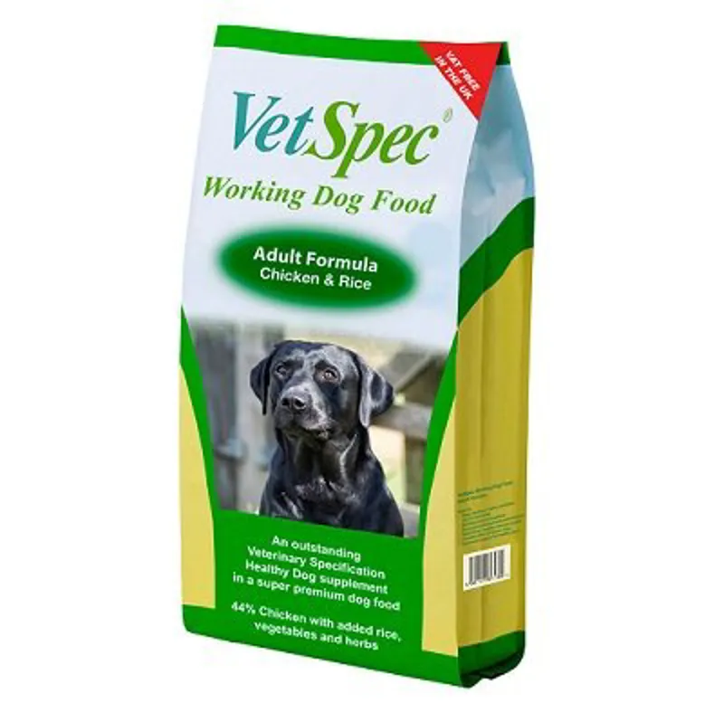 VetSpec Working Adult Dog Chicken 15kg